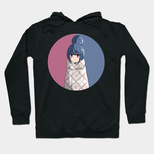 Yuru Camp - Rin Shima Hoodie by InalZ